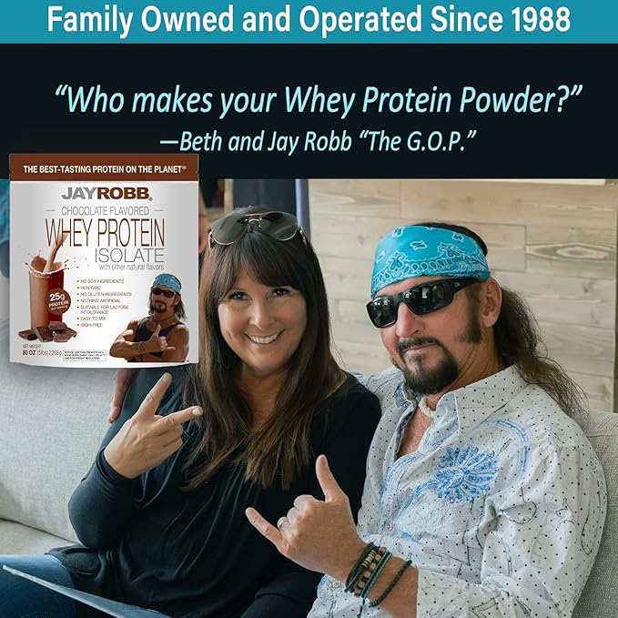 JAYROBB Whey Protein (5 Pound, Chocolate)