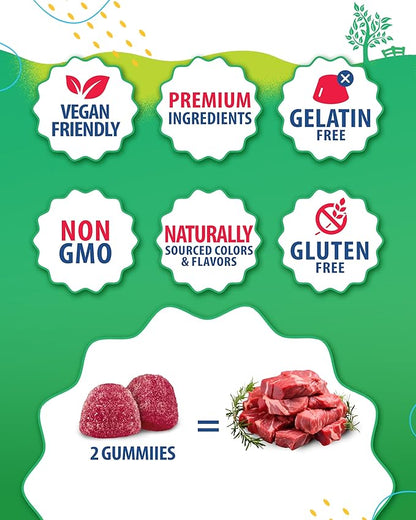 Zinc Gummies for Kids - Chewable Zinc Gummy Supplement for Children Immune Support - Low Sugar Natural Antioxidant Non-GMO Vitamin Chewables for Toddlers & Teens - 2Pack