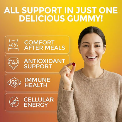 Apple Cider Vinegar Gummies - Probiotics for Men & Women - Digestive Gummies for Intestine Wellness & Metabolism - Apple Cider Vinegar Supplements with Beet Root & Pomegranate - 60 Count