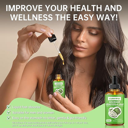 Soursop Graviola Leaf Extract Liquid Drop