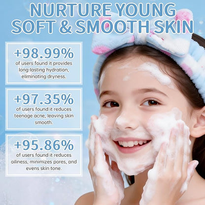 Milk Skincare Set for Kids & Teens 12PCS - Milk Skin Care for Girls Ages 8-12, Milk Extract Skincare for Beginners with Niacinamide & Hyaluronic Acid - Moisturizing Skin Kit for Daughter, Girls