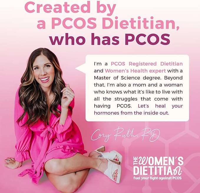 Collagen Peptides Protein Powder for Women – PCOS Supplement Formulated with Inositol, Ashwagandha & Turmeric, Supports Thicker Healthy Hair, Skin, Nail, Muscle & Weight Goals, Vanilla by VITA-PCOS