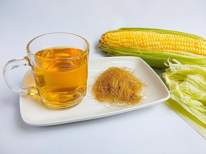 Cornsilk Tea Herbal Tea 56 grams - Cut and Sifted - Pelos de Elote - Resealable Bag - 56 grams - Premium Quality (Cornsilk Herb)