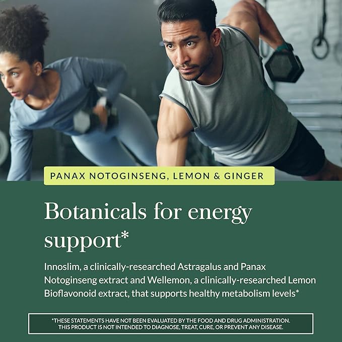 Gaia Herbs Metabolic Activator - AMPK Pathway Support with Clinically Researched Ingredients* - 60 Vegan Capsules (60 Servings)