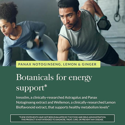Gaia Herbs Metabolic Activator - AMPK Pathway Support with Clinically Researched Ingredients* - 60 Vegan Capsules (60 Servings)