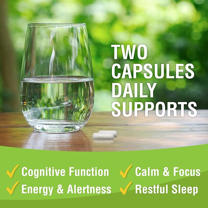 Magtein - Magnesium L-Threonate Supplement, Memory, Focus, Sleep & Brain Health Formula for Men & Women, Cognitive Support for Adults, Clinically Researched - 60 Veg Capsules