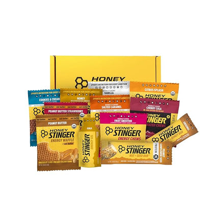 Honey Stinger Prepare, Perform and Recover Variety Pack of 12, Delicious Sports Nutrition Snacks for Exercise, Endurance and Performance
