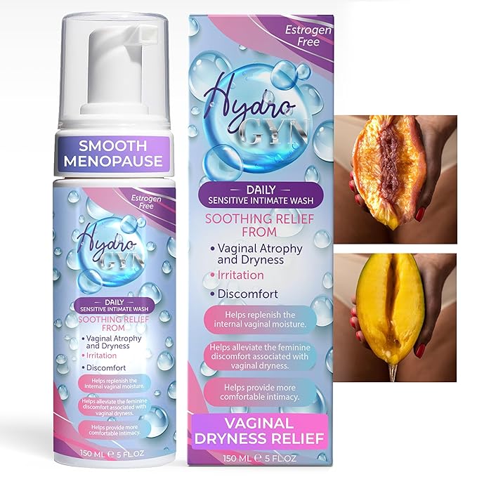 Vaginal Wash for Dryness Relief - pH Balanced Feminine Wash for Women, Alleviate Irritation & Discomfort, Fragrance-Free, Paraben-Free, Suitable for All Skin Types