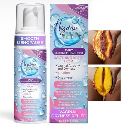Vaginal Wash for Dryness Relief - pH Balanced Feminine Wash for Women, Alleviate Irritation & Discomfort, Fragrance-Free, Paraben-Free, Suitable for All Skin Types