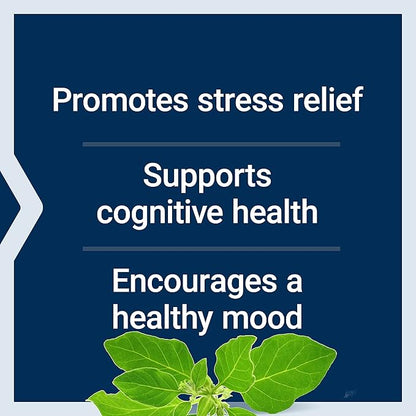 Life Extension Optimized Ashwagandha - Stress Management Supplement for a Healthy Stress Response, Focus, Memory, Stress Relief - Vegetarian, Gluten-Free, Non-GMO, 60 Capsules