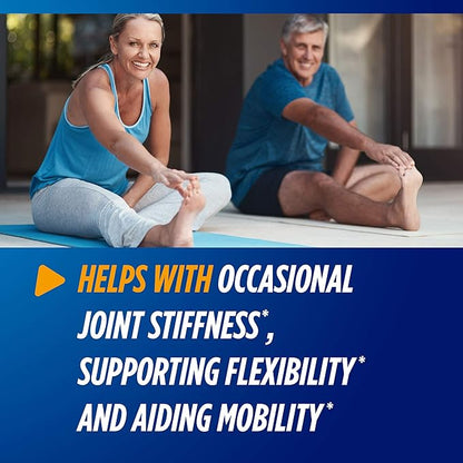 Osteo Bi-Flex Triple Strength Glucosamine Supplement with Magnesium, Improve Joint Function, Helps Leg Cramps and Muscle Function, 80 Coated Tablets
