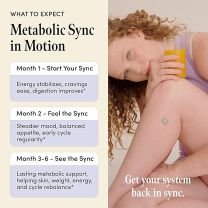 Ovii Ovarian Support for Women: Hormonal & Metabolic Balance - 40:1 Myo-Inositol + Reducose® + Vitamin D + Biotin - Supports Cycle Regularity & Healthy Ovulation & Healthy Metabolism, 30 Ct