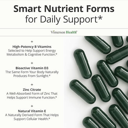 Multivitamin for Women with Vitamins and Minerals for Energy, Focus and Immune Health – Premium Daily Womens Multivitamins & Multiminerals – 60 Liquid Capsules