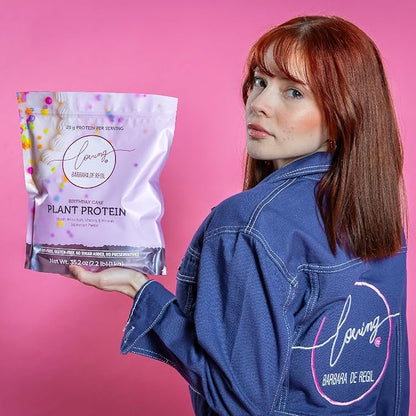 Loving it by Barbara de regil Plant Based Protein Birthday Cake 26 Servings 2.2 lb