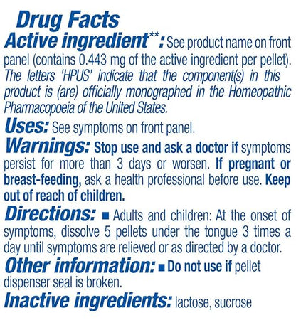 Boiron Valeriana Officinalis 9C Md 80 Pellets for sleeplessness with hypersensitivity to Stress (Pack of 2)