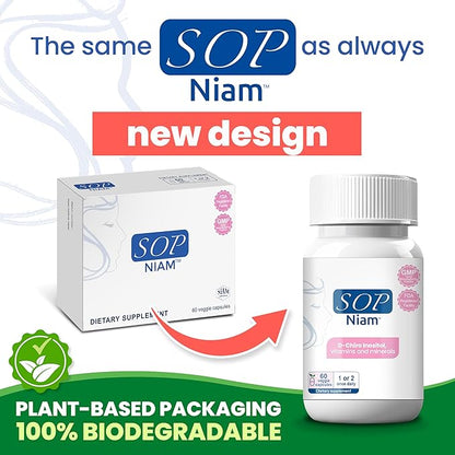60 Day Supply | D-Chiro Inositol Supplement for PCOS - 500mg | Folic Acid, Vitamin B6, B12, D3 & Biotin | Polycystic Ovary Syndrome | Hormonal Balance & Fertility Support