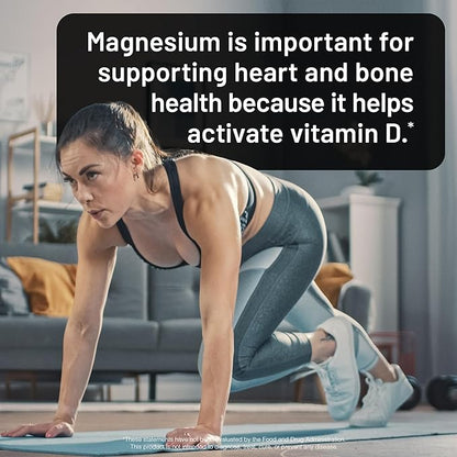 NatureWise Magnesium Glycinate 625 mg - High Absorption Chelated Magnesium Glycinate for Sleep, Relaxation, Muscle & Bones* - Gentle on Stomach, Vegan, Non-GMO - 30 Capsules[30-Day Supply]