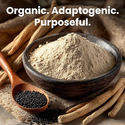 6-in-1 Organic Maca Root Ashwagandha Capsules 1710mg with DHEA and Black Pepper Fruit Extract for Women and Men - Black Maca Supplement for Stamina, Bone and Mood Support Supplement, 120 count