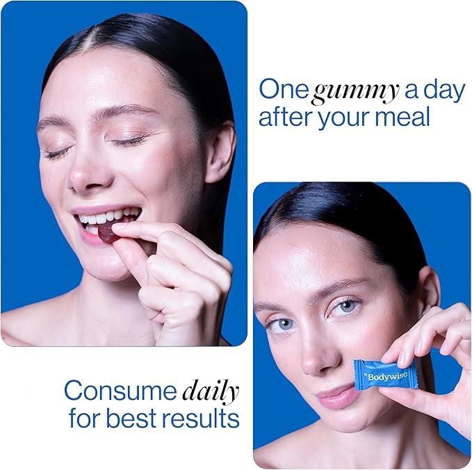 Be Bodywise Biotin 10000mcg Gummies | Hair Nail and Skin Vitamins | Biotin for Hair Growth for Women | Refined Sugar Free | 60 Day Pack (1 Gummy/Day) | Max Absorption