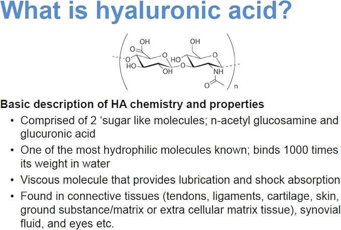 Hyalogic Synthovial Seven Hyaluronic Acid Liquid & Resveratrol Capsules - HA Joint Support - Vegan - 1 oz