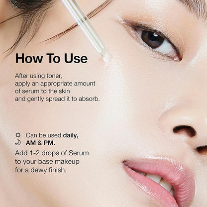 Anua PDRN Hyaluronic Acid Capsule 100 Serum, Radiant Face Serum, Salmon DNA, Hyaluronic Acid, Hydration, Moisture Plumping Effect, Lightweight, Glass Skin, Korean Skincare, 1.01 fl. oz