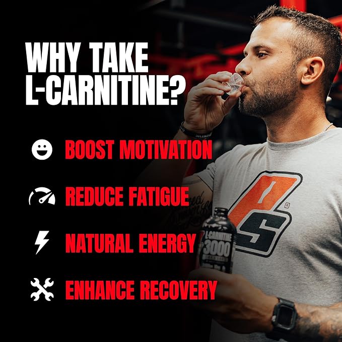 ProSupps L-Carnitine Liquid 3000, Stimulant-Free Liquid Shots for Men & Women - Clean Workout Drink for Energy, Performance & Muscle Recovery - No Sugar, No Carbs - 31 Servings, Dragon Fruit