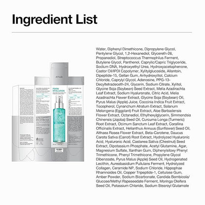 ANUA PDRN Collagen Glow Facial Serum Spray, Hydrating Face Mist, Hyaluronic Acid, dewy glass finish, All Skin Types, Instant Plumping Hydration, Firming Care, Korean Skincare, 3.38 fl oz