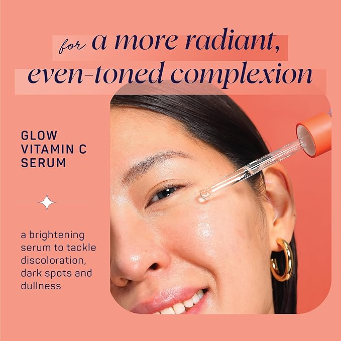 SpaLife Glow Vitamin C Serum for Face | Korean Brightening Face Serum for Dark Spots & Uneven Tone | Illuminating Skin Treatment | Lightweight Radiance Boosting Formula | 3.7 Fl. Oz