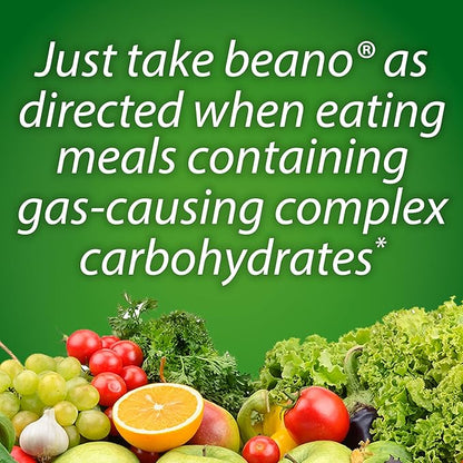 Beano Food Enzyme Dietary Supplement, 30 Tablets (Pack of 1)