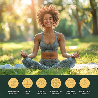 Rich Sol Foods St. John’s Bush Hormone Balance tea for Women, Menstrual Cramp Relief, PCOS and Fibroid Support, Fertility Supplements for Women, Loose-Leaf Herbal Tea, 44g