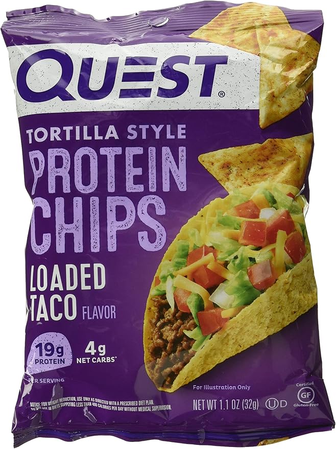 QUEST Quest Chips Loaded Taco, 1 CT