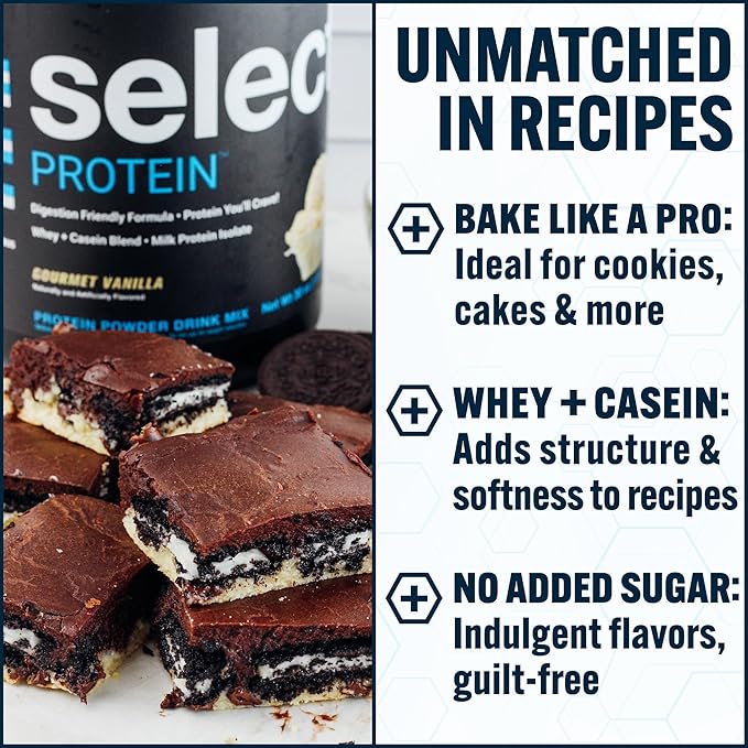 PEScience Select Protein Powder, Whey and Casein Blend, Lean Protein Powder for Women and Men, Low Calorie, Low Carb, Keto Friendly, Gluten Free, Chocolate Truffle - 27 Servings