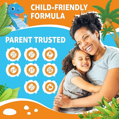 Zeolite Dêtõx for Kids & Adults, Sugar Free Kids Tõxin Dêtõx Gummies w/ Chlorella, Spirulina, Minerals, Choline - Gentle Heavy Mêtâl Dêtõx for Digestive, Immune, Focus, Energy, Bone, Vegan, 120cts