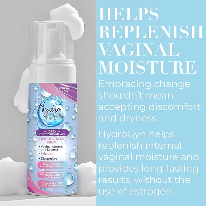 Vaginal Wash for Dryness Relief - pH Balanced Feminine Wash for Women, Alleviate Irritation & Discomfort, Fragrance-Free, Paraben-Free, Suitable for All Skin Types
