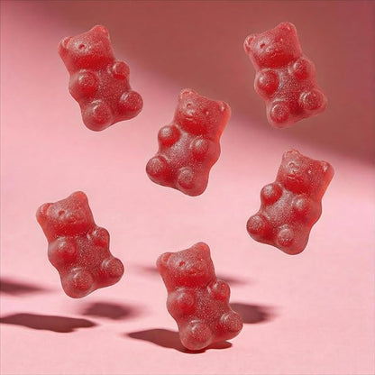 Protein Gummies – 12g High Protein Snack, Mixed Berry Flavor, No Added Sugar, Whey Protein Gummies, Supports Muscle Recovery, Post Workout Supplement
