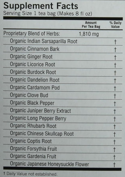 Yogi Organic Detox Tea, 16 ct