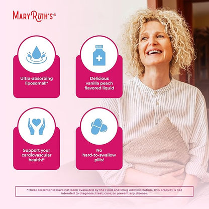 MaryRuth’s Multivitamin Liposomal for Women 40+ | Womens Multivitamin Liposomal | Immune Support Supplement | Menopause Supplement | Methylated Multivitamin | Vegan | Sugar Free | Non-GMO |15.22 Fl Oz