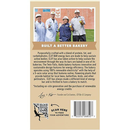 CLIF BAR - Energy Protein Bars - White Chocolate Macadamia Nut - Made with Organic Oats - Energy Bars - Non-GMO - (15 Pack)