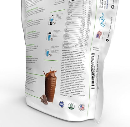 Lean1 Chocolate, Meal Replacement Protein Shake, 37 Servings in a 5lb Bag