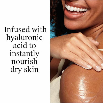 Neutrogena Hydro Boost Body Moisturizing Gel Cream with Hyaluronic Acid, Non-Greasy & Fast Absorbing, Lightweight Hydrating Body Lotion for Normal to Dry Skin, Fragrance-Free, 16 oz