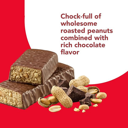 think! Protein Bars, High Protein Snacks, Gluten Free, Kosher Friendly, Chunky Peanut Butter, Nutrition Bars, 2.1 Oz per Bar, 30 Count (Packaging May Vary)