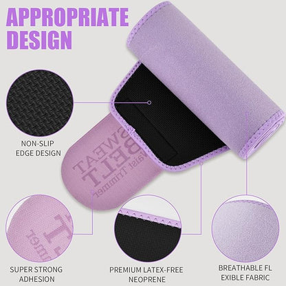 Lisacool Waist Trainer for Women,Waist Sweat Band for Women,Belt for Weight Loss, Belly Band,Stomach Wrap Lumbar Support
