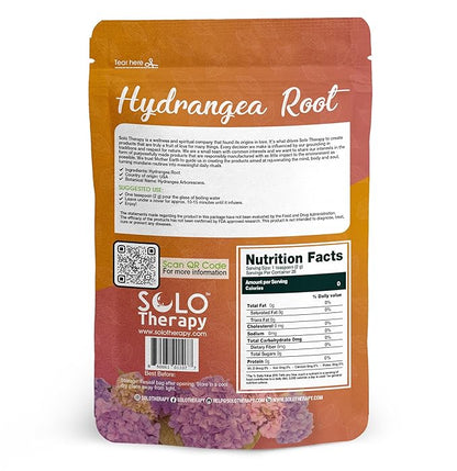 Hydrangea Root Herbal Tea - 56 grams - Tea Resealable Bag - Hydrangea arborescens - Premium Quality (Hydrangea Root)