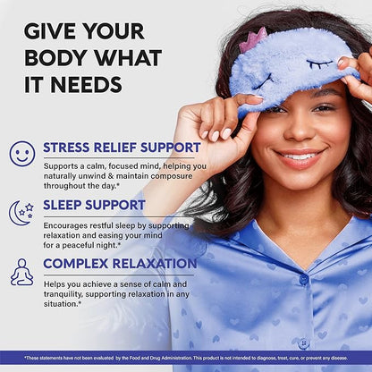 L Theanine 400 mg | L-Theanine Stress Relief | Extra Strength Supplement | Made in USA | Relaxation, Sleep & Calm Support | For Men & Women | Plant Based, Non-GMO & Gluten-Free | 180 Vegan Capsules
