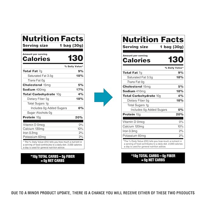 Quest Nutrition Cheese Crackers,Spicy Cheddar Blast,10g of Protein,Low Carb,Made with Real Cheese,(1.06 oz Bags),(Pack of 24)