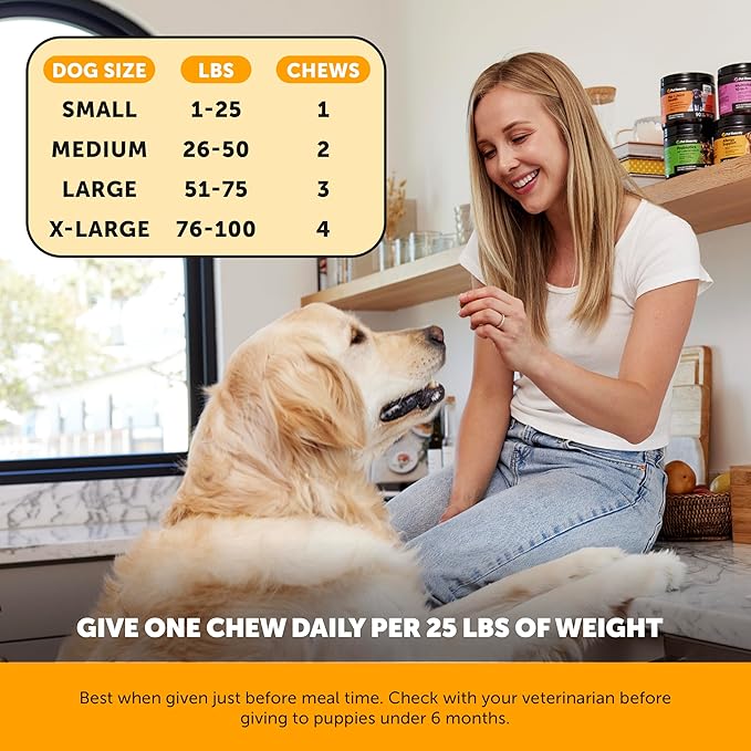 Dog Allergy Relief Immunity Chews - Paw Licking, Itching & Seasonal Allergies - with Colostrum, Probiotics, Turmeric & Salmon Oil - Vet Recommended Anti-Itch Supplement for Dogs (Salmon, 180 Ct)