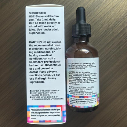 Cortisol Supplement Drops, 18-in-1 Cortisol Detox w. Magnesium Glycinate&Ashwagandha, L-Theanine, Phosphatidylserine, Hormone Balanced for Women, Mood Focus, Promote Seep