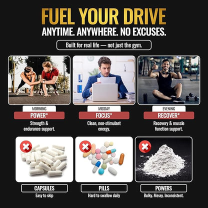 Creatine Monohydrate Gummies for Men & Women - Sugar Free & Vegan Advanced Formula W/L-Taurine + Vitamin B12 - for Muscle Strength, Muscles Builder, Recovery, Energy Boost, Pre-Workout Supplement