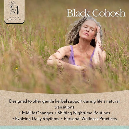 Master Formulae Botanicals Black Cohosh | Life-Stage Balance & Transitional Wellness | 100mL Herbal Tincture