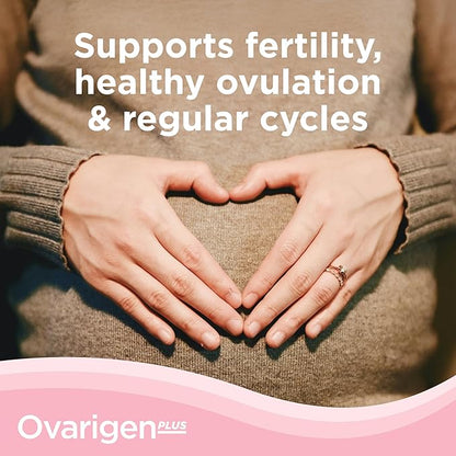 CalmCo Ovarigen Plus Myo-Inositol & D-Chiro Inositol Supplement for Women – 40:1 Powder with Folic Acid, Ashwagandha & Vitamin D3, Fertility Supplements for PCOS, Ovarian Support (60 Sachets)